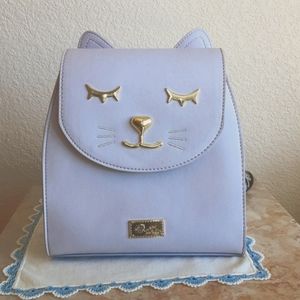 Betsey Johnson Cat Backpack